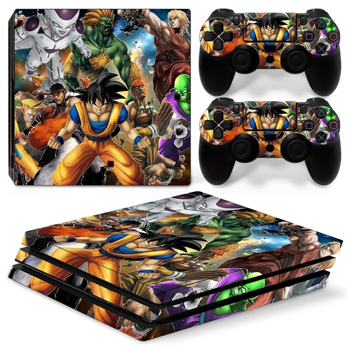 Dragon Ball Z заказ высокого качества красивые наклейки для PS4 PRO контроллер