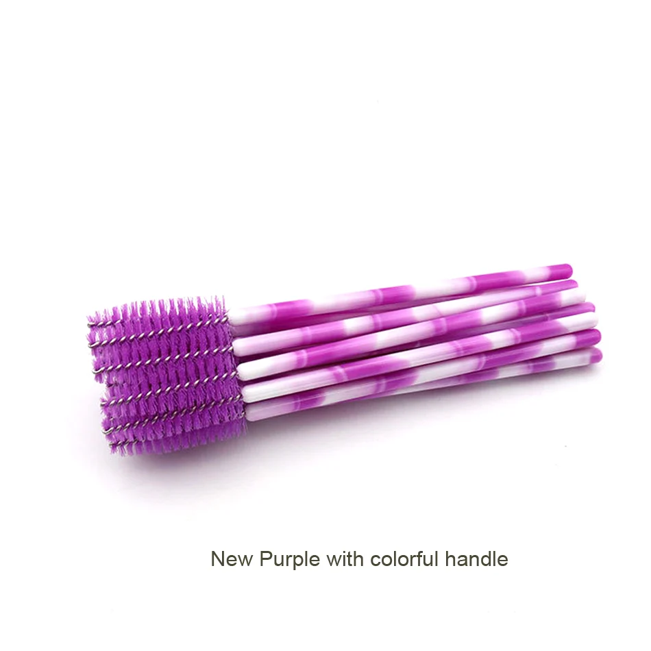 

100Pcs Eyelash Brushes Makeup Brushes Disposable Mascara Wands Applicator Spoolers Eye Lashes Cosmetic Brush Makeup Tools