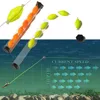 Maximumcatch-Indicador de pesca con mosca, Flotador para pescar Amarillo/naranja, 2 tubos/12 piezas ► Foto 2/6