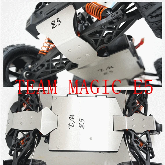 Корпус из нержавеющей стали бронированный корпус для команды MAGIC TM E5|team magic|car rcrc car