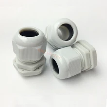 Хорошее качество B класс Материал made100pcs/мешок M20* 1,5 нейлон серого или черного цветов проводное соединение кабельный сальник для герметизации провода 6-12 мм кабельный сальник для герметизации провода