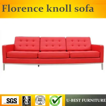 

U-BEST Large size 3 seat apartment sofa , comfortable living room designer leather couch L3 sofa