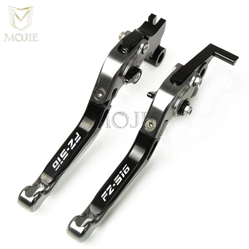 Для YAMAHA FZ16/FZ-S16/Fazer 16 2008- 2009 2010 2011 2012 2013 Мотоцикл с ЧПУ Складные Регулируемые тормозные рычаги сцепления - Цвет: Titanium Black