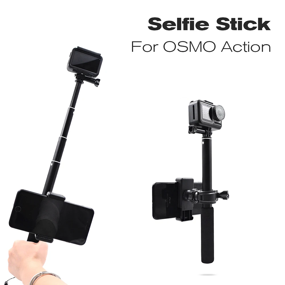 Универсальный ручной расширительный держатель селфи палки для DJI OSMO Action/Insta360 ONE/ONE