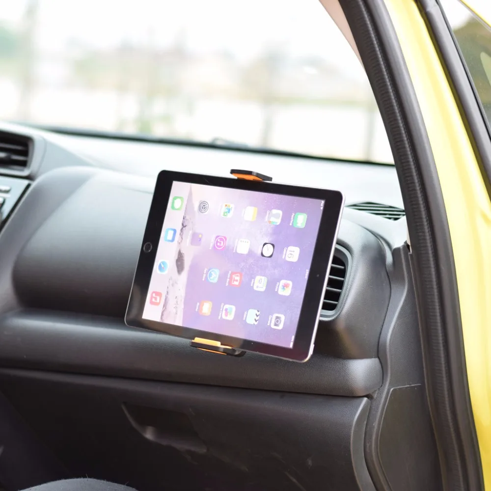 Универсальный вращающийся на 360 градусов держатель на вентиляционное отверстие автомобиля держатель подставка для iPhone iPad gps Xiaomi samsung LG Tablet 4-10 дюймов