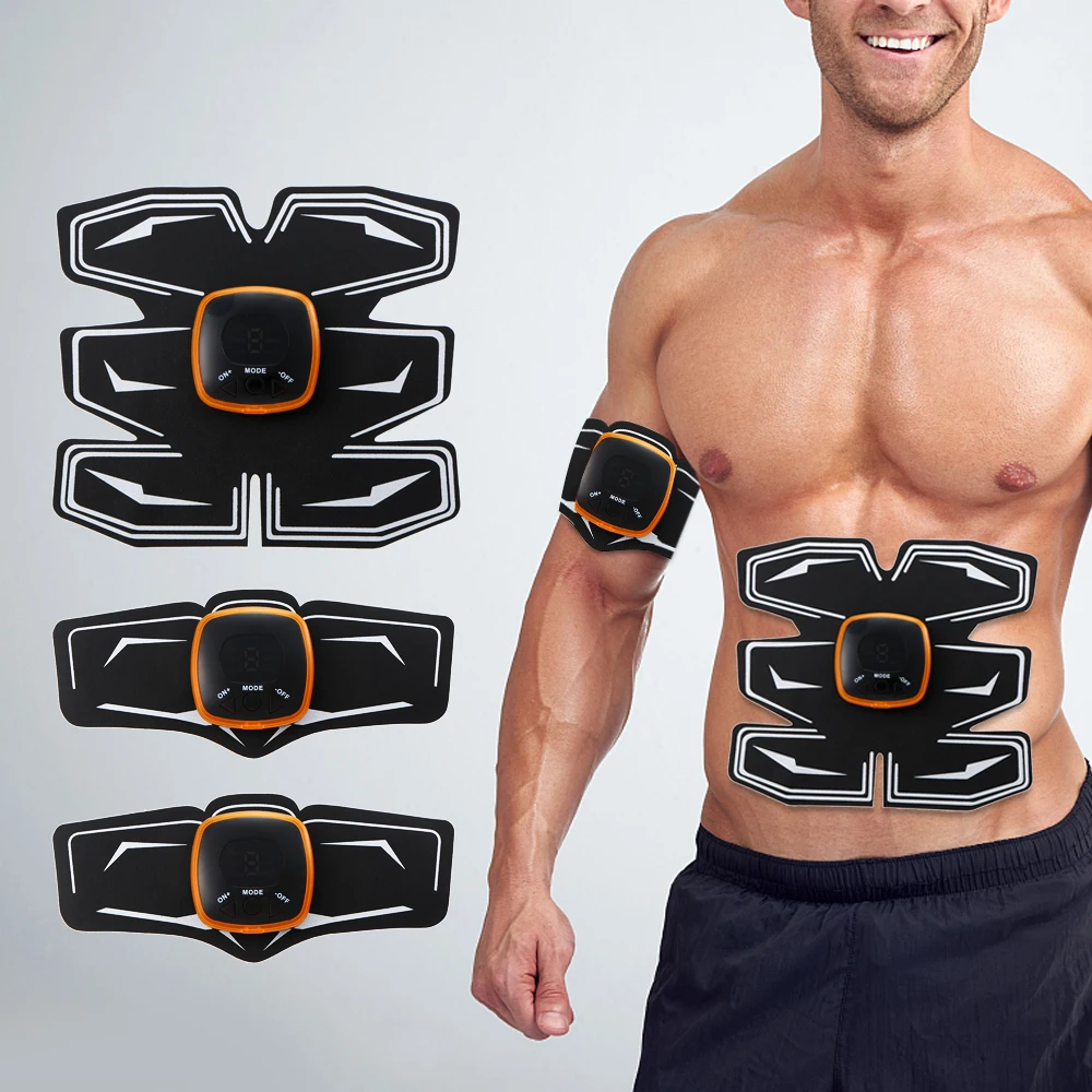 

Abdominal Training Pad Abdomen Muscle Toner Waist Arm Leg Muscle Toning Fitness Muscle Stimulator Workout Equipment Rechargeable