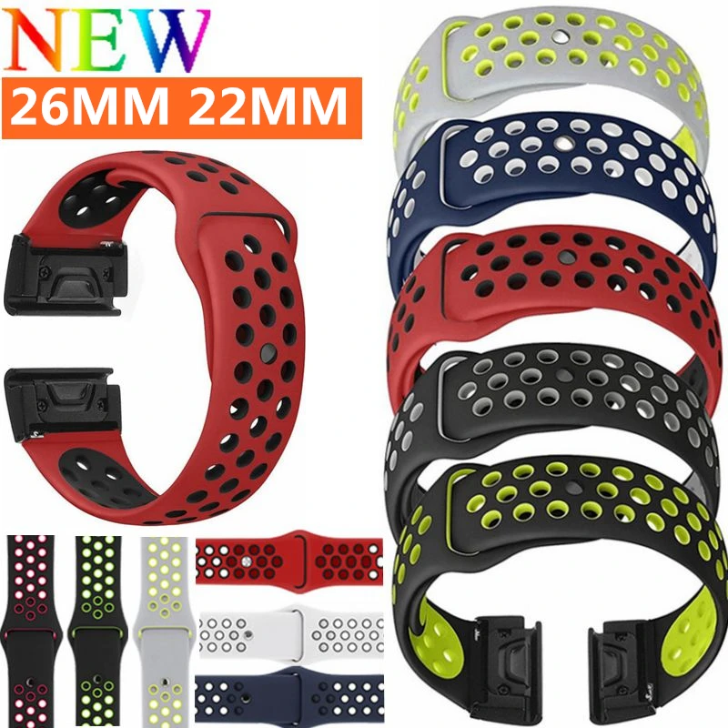 

26mm Replacement Watch Band Belt Quick Replacement Fit Band bracelet strap Wristband For Garmin Fenix 3 / Fenix 3 HR / Fenix 5X