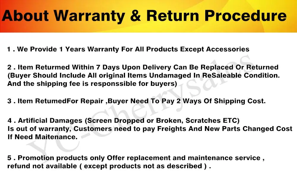 warrantry and return for laptop_