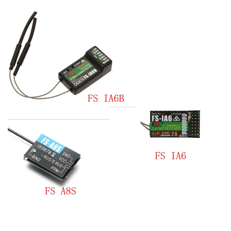 

Мини-приемник Flysky FS-A8S A8S fs-ia6b, fa-ia6, 2,4 ГГц, 8-канальный, с PPM-bus SBUS salida для дрона, аксессуары для квадрокоптера