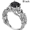 Кольца в форме сердца для женщин простые металлические кольца персонализированные CZ кольца на День святого Валентина Подарочная бижутерия