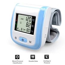 Health Care Digital LCD Wrist Blood Pressure Monitor Tonometer Tensiometro Automatic Sphygmomanometer Blood Pressure Meter
