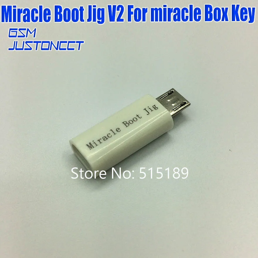 

New miracle boot jig for miracle box &miracle boot key software repair part fast shipping