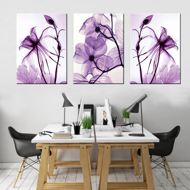 Combined-3-Pcs-set-New-Purple-Flower-Wall-Art-Painting-Prints-On-Canvas-Abstract-Flower-Veins (1)