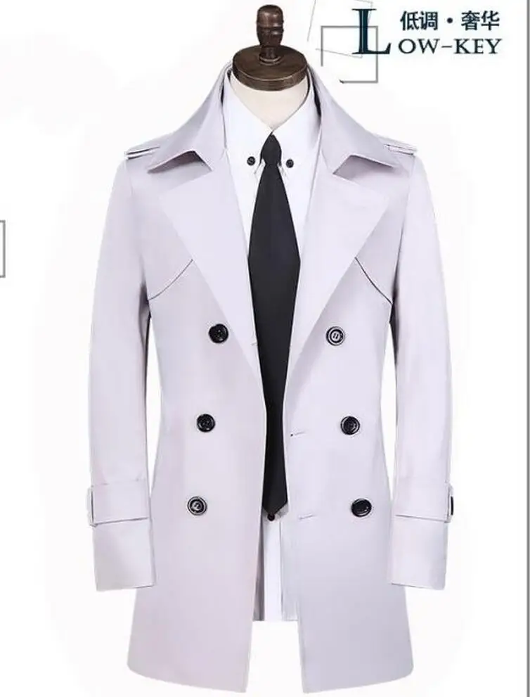 breasted trench coat 