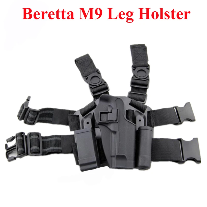 Tactical Beretta M9 Leg Holster Military Gun Holster Pistol Paintball