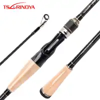 Tsurinoya PRO FLEX II 1.89m 1.95m 2.13m UL ML M Baitcasting Fishing Rod FUJI Accessories Fast Action Fishing Pole Canne A Peche