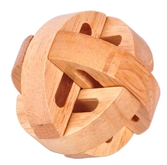 

Classic Wooden Puzzle Brain Teaser for Young and Old