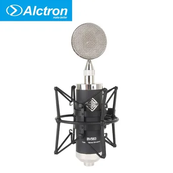 

professional tube microphone used for recording with 3 different sizes condenser capsule