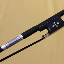 Углеродного волокна Скрипки Лук Качество Скрипки лук естественный цвет оболочки halfaway вкладывая 4/4 Скрипки лук