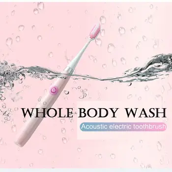 

Electric Toothbrush Battery Sonic Teeth Brush Deep Cleaning Included Soft-bristle