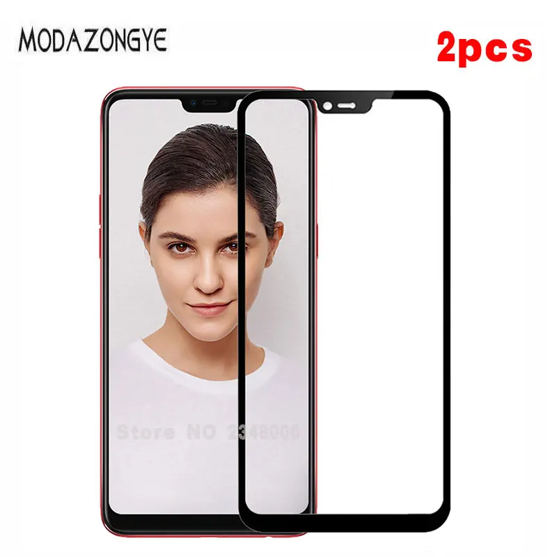 2 шт для OPPO F7 закаленное стекло Защитное экрана OPPOF7 F 7 полное покрытие стеклянная