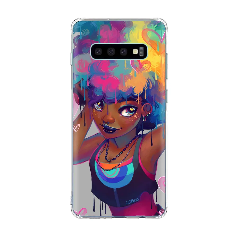 Melanin Poppin queen чехол для телефона samsung S10 E S9 S8 Plus S7 A70 A30 чехол для Galaxy A30 A50 черный волшебный мягкий чехол из ТПУ для девочек - Цвет: TPU D1226