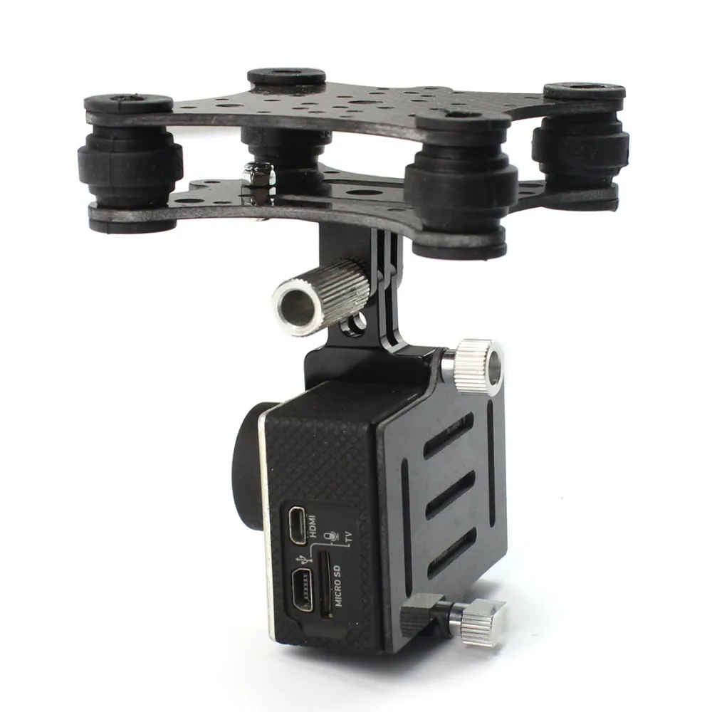 Gimbal FPV Camera Mount with Anti Vibration Plate for DJI Phantom Gopro