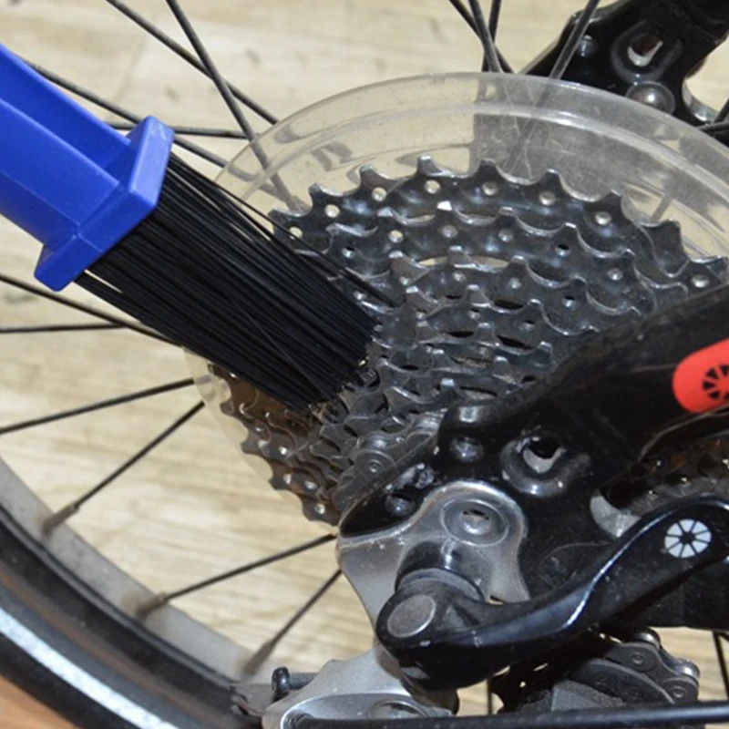 Sale AQQ Plastic Cycling Motorcycle Bicycle Chain Clean Brush Gear Grunge Brush Cleaner Outdoor Cleaner Scrubber Tools 2