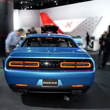 

For Dodge Challenger 2015 2016 2017 2018 Rear Spoiler High Quality ABS Material Primer Color Car Tail Wing Decoration