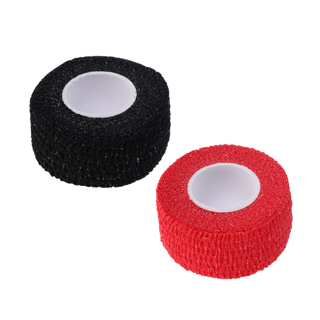 2 Pieces 5m x 2.4cm Anti-skid Adhesive Golf Golfer Finger Wrap Grip Hand Protection Compression Tape Accessories