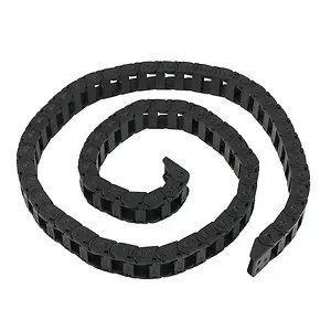 10mmx15mm Flexible Semi Enclosed Towline Drag Chain Carrier 100cm |