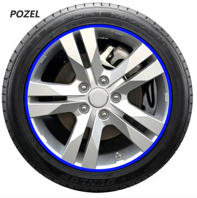 

Wheel Tire Sticker On Car Rim Tape Car Sticker for Ford Fiesta Hatch F-Series Fusion mondeo
