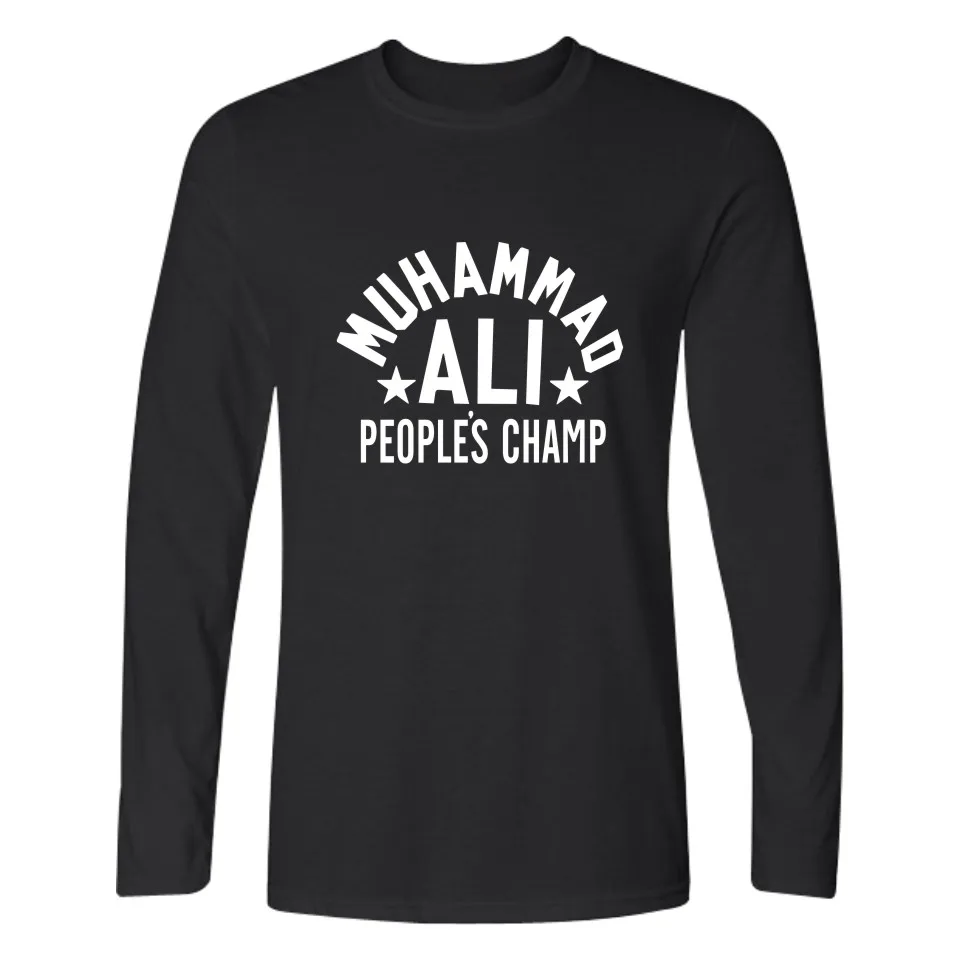 

MUHAMMAD Ali print fashion design t-shirts women men t shirts casual tee shirt sport loose long sleeve t-shirt sweatshirts tops