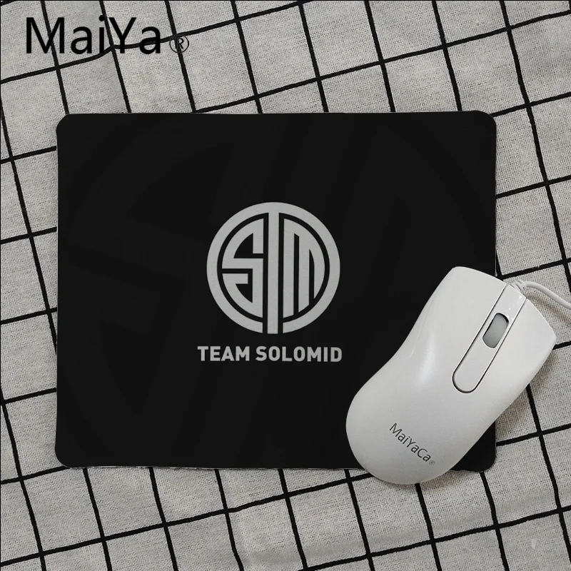 Maiya Team Solomid TSM логотип клавиатуры коврики для игровой мыши резиновый ПК игровой коврик для мыши