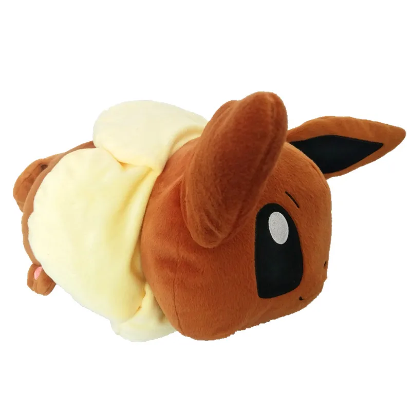 Новинка, 48 см, Eevee, плюшевая игрушка, аниме, Brinquedos Eevee, милая плюшевая кукла для детей, мягкая подушка, плюшевая подушка