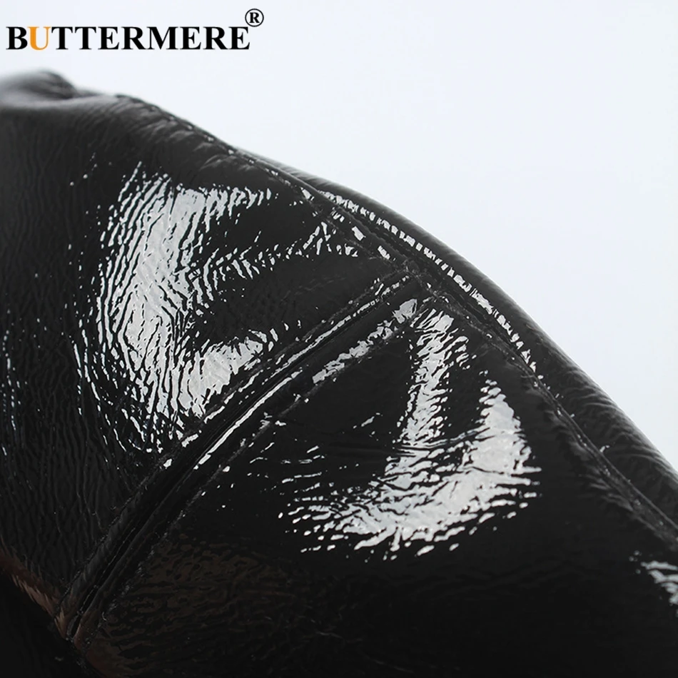 Ceny BUTTERMERE skórzana kobieta Beret czarny Vintage francuski malarz kapelusze kobieta jednokolorowa na co dzień jesień klasyczny artysta czapki berety kapelusz pani