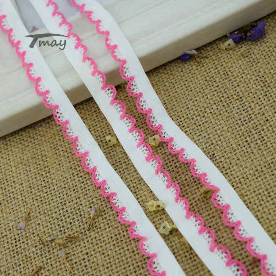 

#218 White Patchwork elastics Nylon Elastic Bands Pant Underwear Stretch Lace Trimmings Ribbon Baby Headbands Rubber IIY Clothes