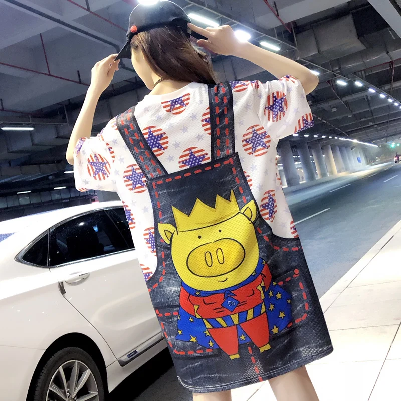 Милая футболка с принтом свинки, папы и мамы для беременных с коротким рукавом Футболка для беременных топы, повседневная одежда для беременных