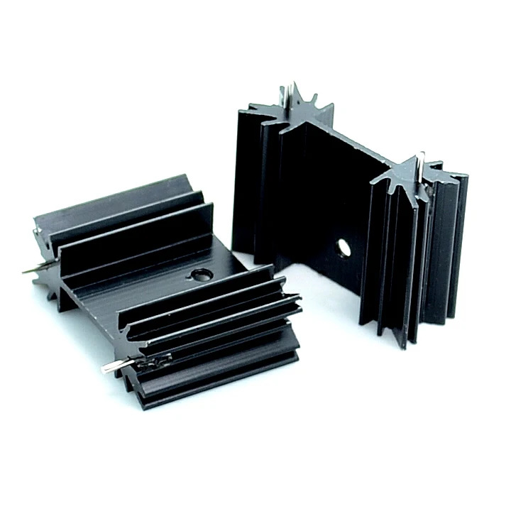 Áudio do Dissipador de Calor do Dissipador de Calor Transistor do Dissipador de Calor do Bloco mm 50 Pcs To-247 - 38*34*12 - Imagem 4