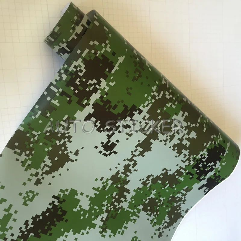army green digit camo vinyl sticker 5