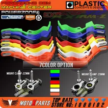 PowerZone Rally Pro Motocicleta Guardamanos Guardamanos Manoplas Protector Para IRBIS TTR CRF YZF WRF KXF KTM Enduro Motocross