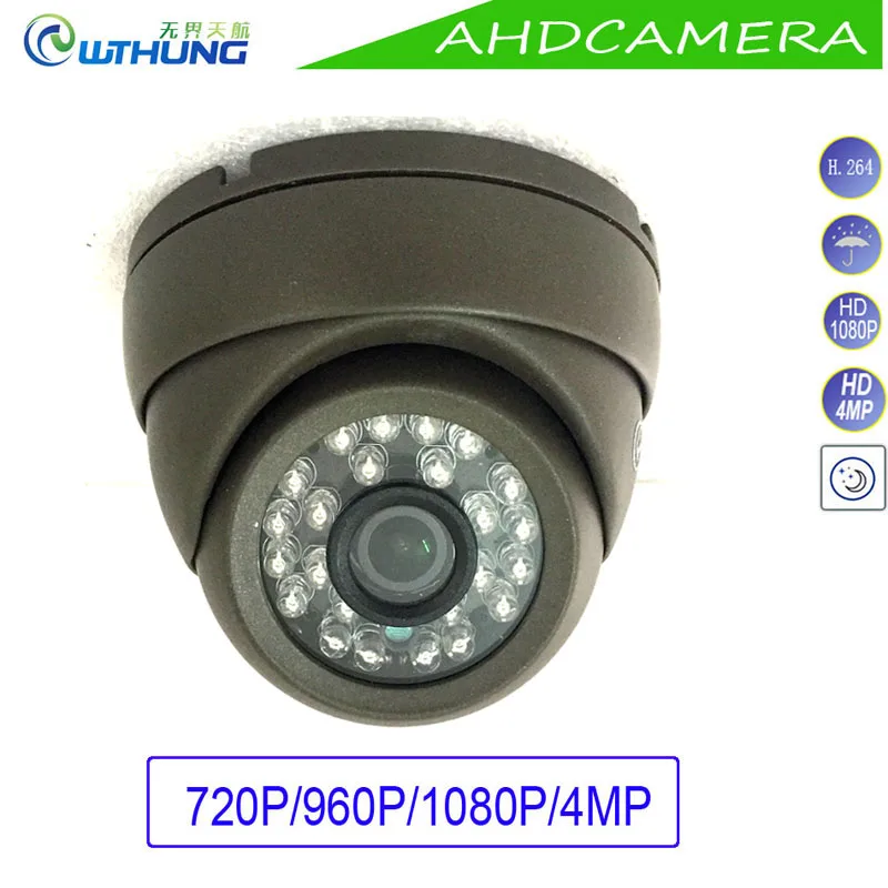 

CCTV Dome Camera Metal Case AHD 1.0MP 1.3MP 2MP 4MP Indoor/Outdoor Waterproof IR Cut filter Night Vision For CCTV Security Cam