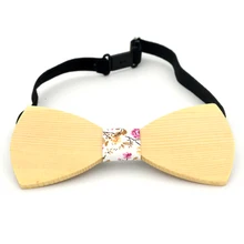 Модный дизайн Gravata Свадебная вечеринка из натурального дерева бабочка Галстуки Новые мужские ручной работы галстук бабочка деревянная Шея Одежда Бабочка