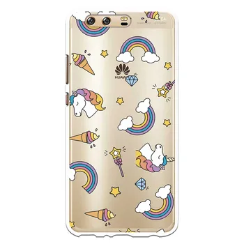 

Stand case costume drawing Unicorns Frozen WP009 for Huawei P10 Plus