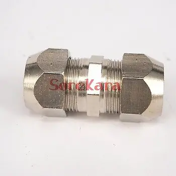 

2pcs Straight Brass Fit 20mm OD Tube Coupler Adapter Connector Compression fitting For Tubing Plumbing