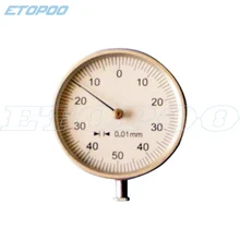 0-4 мм 0,01 мм Индикатор циферблата для измерения расстояния между резаками и заготовкой