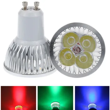 

1- 10pcs Super Bright 9W 12W 15W GU10 LED Bulb 110V 220V Dimmable Led Spotlights Warm/Natural/Cool White GU 10 LED lamp