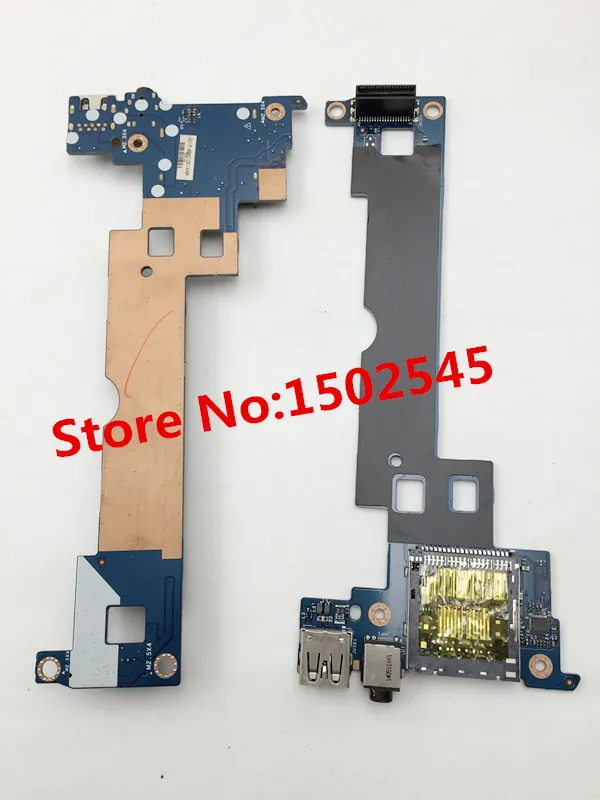 

Free Shipping Genuine Original Laptop USB Interface Board Sound Card Board For HP ZBOOK 15 USB Board Audio Board LS-9245P