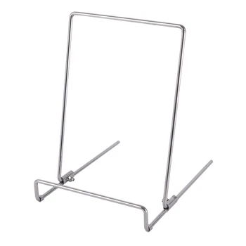 

Book Display Stand T Shirt Rack Display Table Coat Display Stand Desk Clothing Display Rack Metal Book Bracket Rack Photo Frame