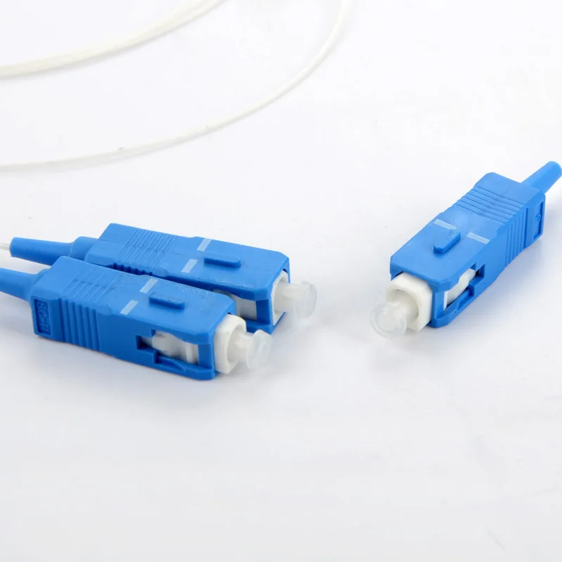 5 шт. оптоволоконный Сплиттер PLC SC 1 : 2 мини стальная трубка Тип 1x2 0 9 мм сплиттер Opitc